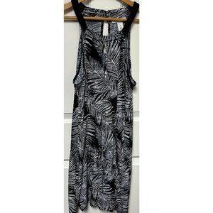WHITE HOUSE BLACK MARKET Drawstring Waist Mini Tank Dress ~Size XL ~MINT!